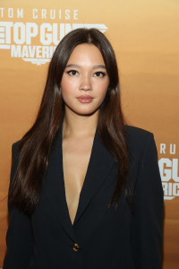 NEW YORK, NEW YORK - MAY 23:  Lily Chee attends the "Top Gun: Maverick" New York Screening at AMC Ma